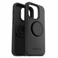 Otterbox Otter + Pop Symmetry Case With Popgrip For Apple Iphone 14 Pro , Black 77-88754